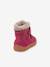Girls' MINNI SUEDE FRODDO boots fuchsia+old rose+petrol blue 