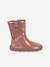 Barefoot boots for girls BAREFOOT ZERU TEX FRODDO blush+fuchsia 