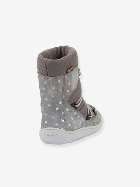 Barefoot boots for girls BAREFOOT TEX TRACK WOOL Froddo grey 