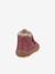 Barefoot boots for children BAREFOOT WINTER FURRY FRODDO bordeaux red+night blue 