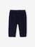 Corduroy trousers for baby boys khaki+navy blue 