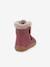 BAREFOOT FURRY FRODDO children's barefoot boots bordeaux red+night blue 