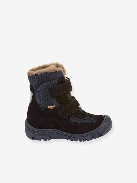 LINZ WOOL TEX HIGH FRODDO children's boots black+bordeaux red+night blue+olive 