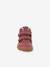 Barefoot boots for children BAREFOOT WINTER FURRY FRODDO bordeaux red+night blue 