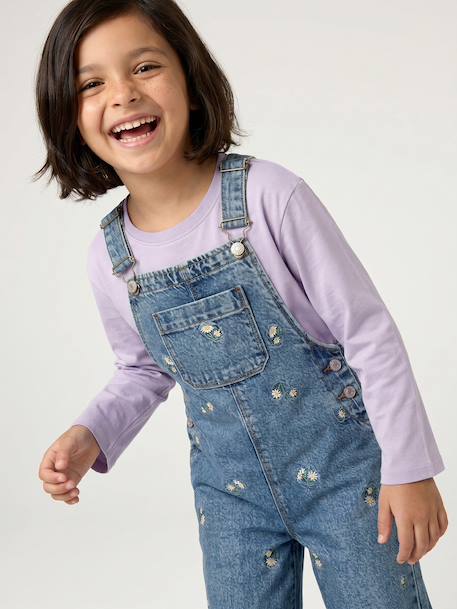 Dungarees for girls denim blue 