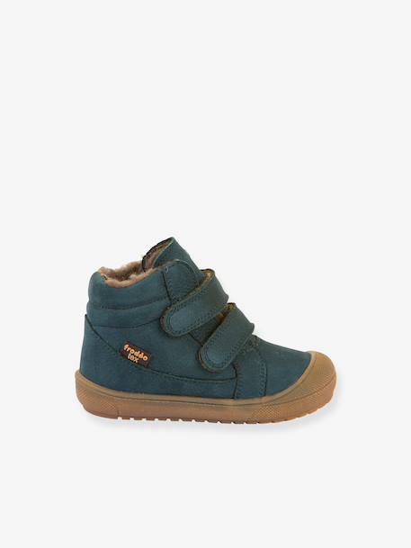 Children's OLLIE WOOL TEX FRODDO boots caramel+night blue+petrol blue 