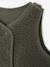 Sherpa baby gilet green 