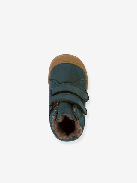Children's OLLIE WOOL TEX FRODDO boots caramel+night blue+petrol blue 