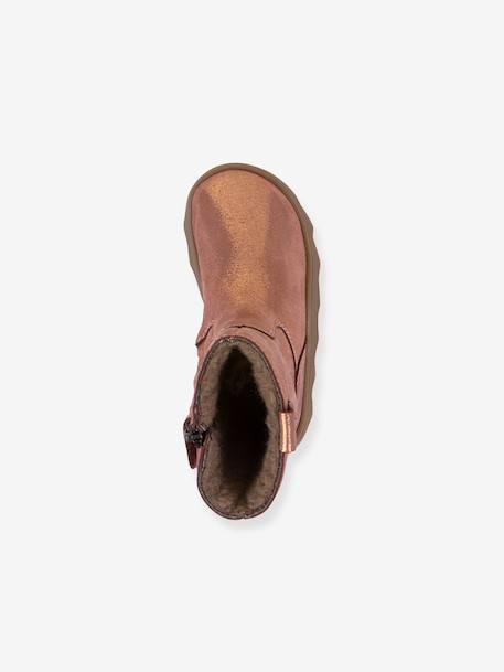Barefoot boots for girls BAREFOOT ZERU TEX FRODDO blush+fuchsia 