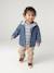 Hooded Denim Shirt for Babies stone 