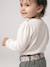 Long-sleeved T-shirt for baby girls ecru 