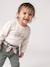 Long-sleeved T-shirt for baby girls ecru 