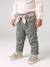 Paperbag trousers for baby girls 6729 