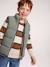 Reversible puffer gilet for boys lichen 