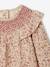 Long-sleeved dress for baby girls ecru 