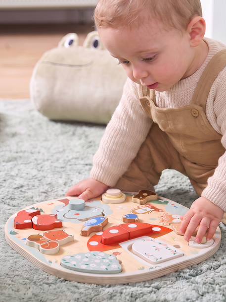 FSC 100% wooden multi-puzzle board by HAPPY FOREST wood 