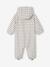 Water-Repellent Pramsuit with Hood, Lined in Polar Fleece, for Babies night blue+sage green+sandy beige 