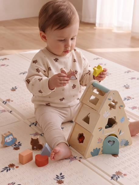 FSC® wooden shape-sorting tree wood 