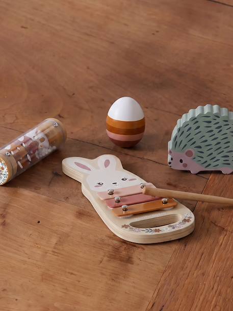 Musical Activities Set in FSC® Wood, Tanzania rose+wood 