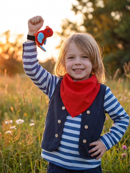 Pirate costume for kids brown 