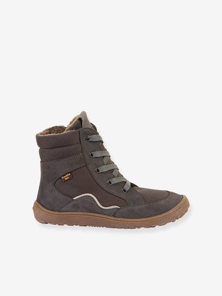 Barefoot boots for girls BAREFOOT TEX WOOL GROW Froddo slate grey 