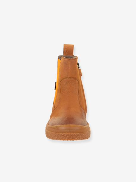 Children's PULSE TEX CHELYS WOOL FRODDO boots black+caramel+night blue 