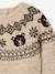 Knitwear jumper for baby boys marl beige 