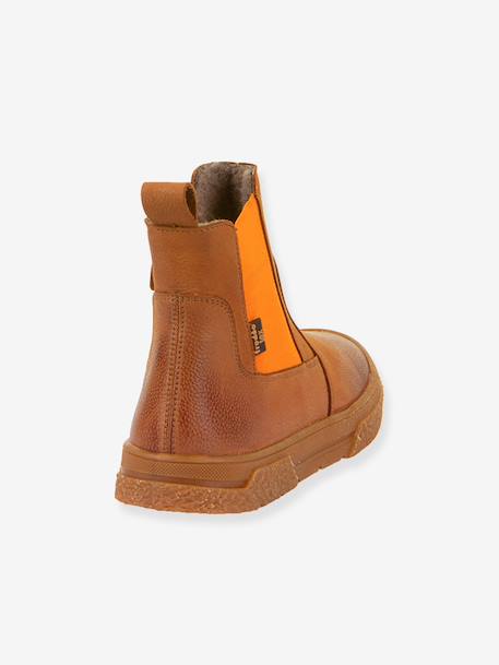 Children's PULSE TEX CHELYS WOOL FRODDO boots black+caramel+night blue 