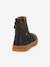 Children's PULSE TEX CHELYS WOOL FRODDO boots black+caramel+night blue 