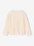 Long-sleeved T-shirt for girls ecru 