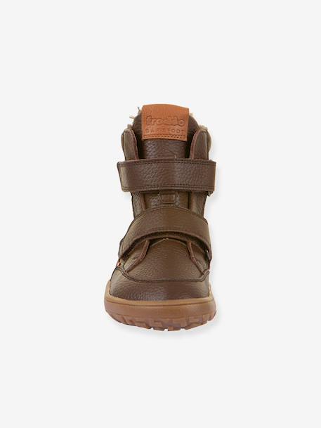 Children's barefoot winter shoes BAREFOOT TEX WINTER Froddo bordeaux red+brown+golden pink+night blue+petrol blue 