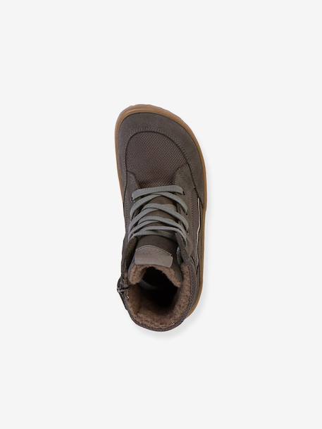 Barefoot boots for girls BAREFOOT TEX WOOL GROW Froddo slate grey 