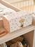 Metal trunk jewellery box vanilla 