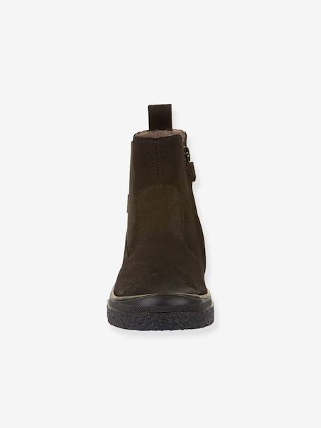 Children's PULSE TEX CHELYS WOOL FRODDO boots black+caramel+night blue 