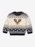 Christmas jumper for baby boys navy blue 
