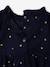 Dress set for baby girls navy blue 