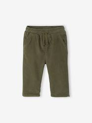 Corduroy trousers for baby boys
