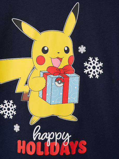 Pikachu Christmas pyjamas for boys navy blue 