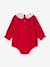 Jumpsuit and tights set for baby girls red 