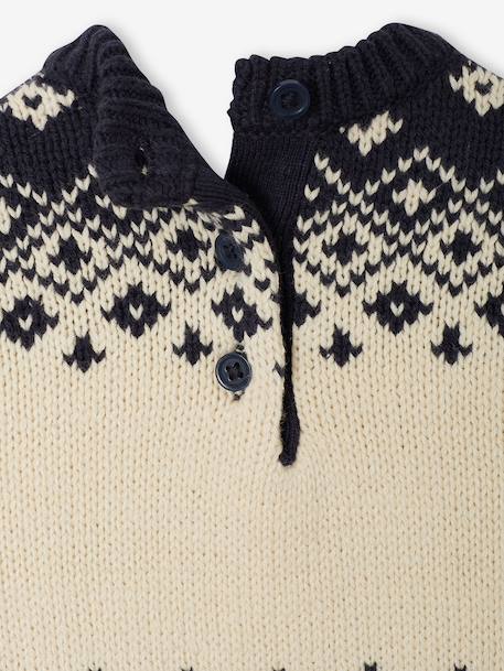 Christmas jumper for baby boys navy blue 