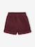 Shorts for baby girls plum 