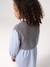 2-in-1-Effect Shirt Dress ecru+marl grey+navy blue 