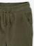 Corduroy trousers for baby boys khaki+navy blue 