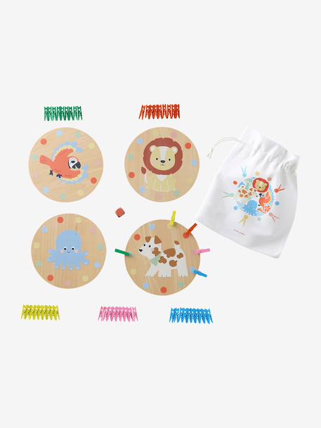 FSC100® wooden coloured peg game wood 