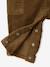 Dungaree set with shirt for baby boys olive 