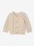 Cable knit cardigan for baby boys marl beige 