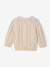 Cable knit cardigan for baby boys marl beige 