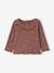 T-shirt and shorts set for baby girls chocolate 