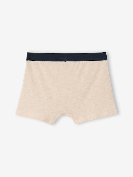 Pack of 5 Pokémon boxers for boys marl beige 
