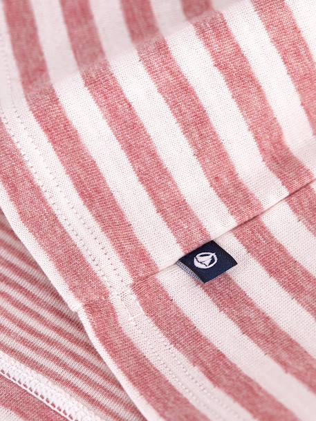 Long-sleeved dress PETIT BATEAU light pink 
